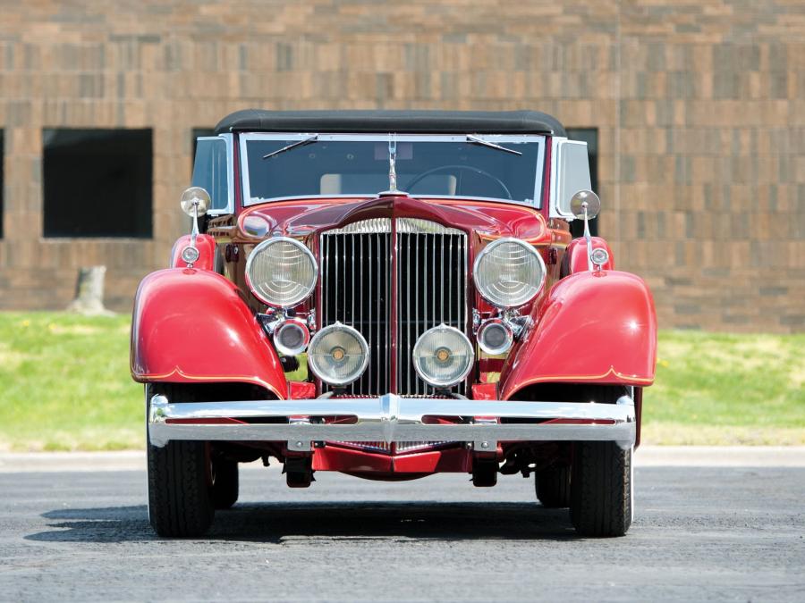  Packard Super Eight Convertible Victoria 1934 года  (фото 8 из 13)